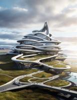 Baubeginn des zukünftigen EXPO-Geländes Danfjord 
