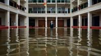 Hochwasser im CONAS-Parlament